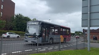 NICE THRASH ChaseriderTravel Telford 541 YX22 OGH Alexander Dennis Enviro 200MMC [upl. by Ernestine]