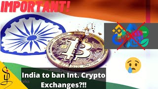 Shocking News India to Ban International Crypto Exchanges Latest Crypto News in Tamil Crypto Tamil [upl. by Datha]