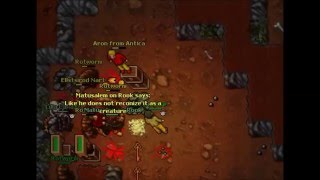 Tibia Legends  Sunrise Aron shillier and Lilla killing botters on Antica Rookgaard 2016 [upl. by Notxarb760]