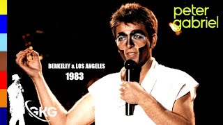 PETER GABRIEL  1983  BERKELEY amp LOS ANGELES  USA Video [upl. by Heath]