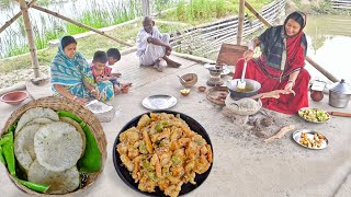 নিজের হাতে সাবুর লুচি আর মিক্সড সবজি রান্না করে সবাইকে খাওয়ালাম  breakfast recipe [upl. by Eniotna]