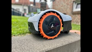 DIY  Spikes nachrüsten  SEGWAY Navimow iSerie  Mähroboter [upl. by Oemor]