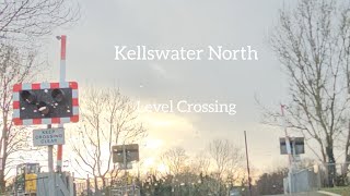 Kellswater North Level Crossing County Antrim Thursday February 22022024 [upl. by Philomena]