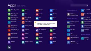 Die Windows 8 Startseite und ihre Funktionen [upl. by Merrielle964]