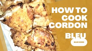 cordon bleu 👌للمبتدئات وصفة سهلة وبنينة وسريعة😋couzinty oumwalid [upl. by Christen]