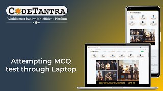 Attempting MCQ Based Test on CodeTantra on a laptopdesktop [upl. by Aliehs]