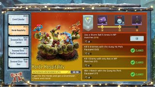 How To Kill 5 Enemies with the Gung Ho Perk Equipped New Horde Hospitality Challenges Complete CODM [upl. by Nitsirt]