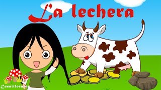 La Lechera  Cuentilocuras  Cuentos infantiles en español con recursos didácticos [upl. by Nutter629]