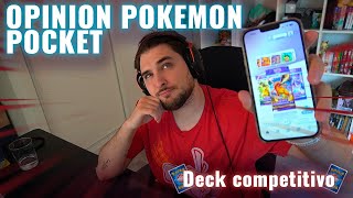 POKEMON POCKET ANALISIS  PRIMER MAZO COMPETITIVO  Pokemon TCG Pocket [upl. by Andryc]