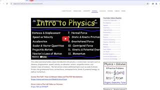 Math and Science Video Tutor Playlists and Worksheets [upl. by Nea79]