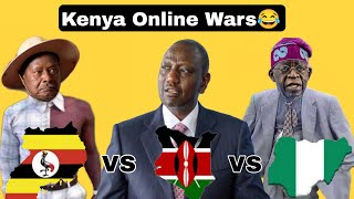 KENYA SIHAMI 😂😂😂 KENYA VS UGANDA VS NIGERIA ONLINE WAR LAUGH AT YOUR OWN RISK😂😂😂Just for fun [upl. by Mayap]