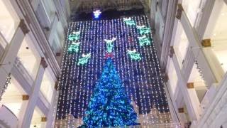 Macys Phildelphia Annual Christmas Pageant of Lights Holiday Light Show with Wanamaker Organ Full [upl. by Notaek]