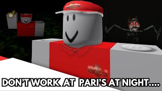 ROBLOX WORK AT PARIS FULL GAMEPLAY [upl. by Euqinimod]