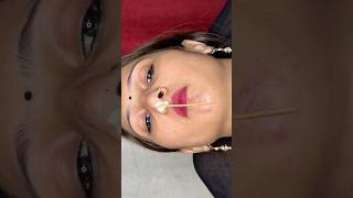 Nose hair waxing  piggynose nosehair nosehaircutting nosehairwaxing pummybeautyworld [upl. by Idolah879]