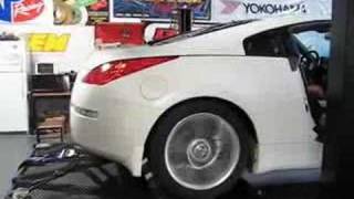 Berk Technology 350Z VQ35HR Metallic HFC Dyno [upl. by Ailongam]