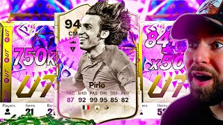 750k FUT BIRTHDAY ICON PACKS amp 700k DOUBLE PROMO PACKS [upl. by Hgielyk]