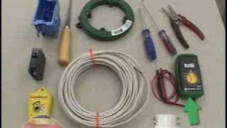 1 of 3 in floor heating Radiant Heat wire DIY MASTERHEAT in floor installation video [upl. by Nannie]