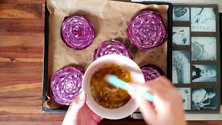 Rotkohl aus dem Backofen Einfach und Gesund redcabbage [upl. by Sayles898]