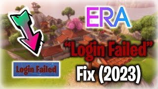 Project Era  How to fix Login Failed quotUnable to login to Fortnite Serversquot screen [upl. by Ogeid]