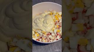 Crab salad  classic recipe [upl. by Aeli866]