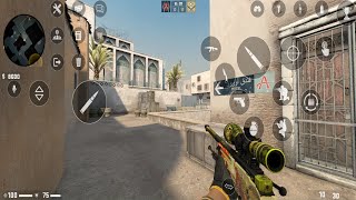 CSGO Mobile  Client Mod Android  Old Version Fix Trowing Grenade Sound  Weapon Skin Pack Update [upl. by Adamok]