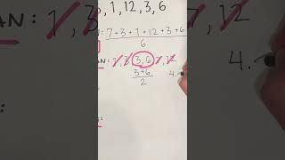 Mean median mode range even amount of numbers [upl. by Nac741]