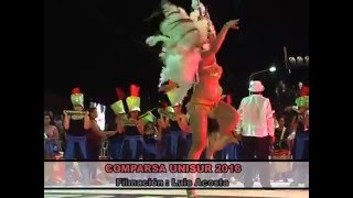 Comparsa Unisur 2016  Show de batería [upl. by Yspyg]