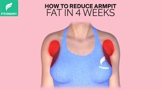 How to reduce armpit fat in 4 weeks [upl. by Fenella]