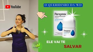 PERSPIREX  O melhor antitranspirante da vida [upl. by Esyahc]