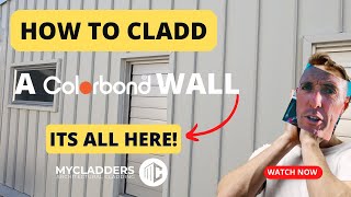 How to Cladd a wall Basics  Kenny Talks Cladding [upl. by Adnal701]