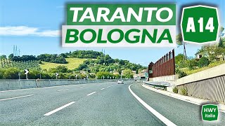 A14 Autostrada Adriatica  TARANTO  BOLOGNA  Percorso completo [upl. by Sukul]