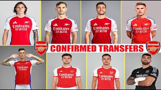 ARSENAL CONFIRMED TRANSFERS SUMMER 2024 ✅ Mikel Merino Calafiori SeskoGyökeresRayaRuiz 🔥 [upl. by Bahner]