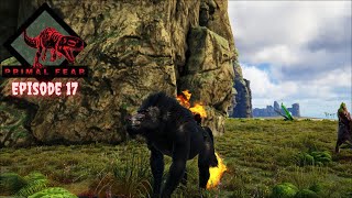 Taming the Monstrous Demonic Dinopithecus  Ark Primal Fear Ep 17 [upl. by Rhianon66]