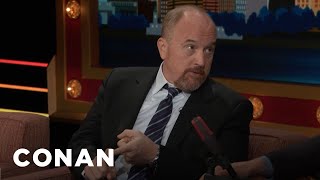 Louis CK Is All In For Hillary  CONAN on TBS [upl. by Ahseiyn671]