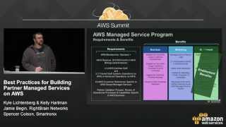 Best Practices for Building Partner Managed Services on AWS [upl. by Ahset]