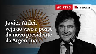 Javier Milei veja ao vivo a posse do novo presidente da Argentina [upl. by Broadbent112]