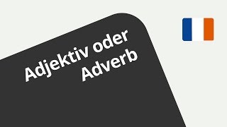 Übungsvideo zu Adjektiven und Adverbien  Französisch  Grammatik [upl. by Dash]