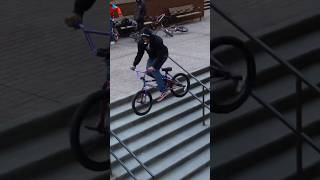 Walmart BMX Bike vs Big Stairset 🤣 [upl. by Ferri]