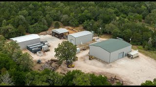 Berdoll Sawmill Facilities Tour [upl. by Sirrom694]