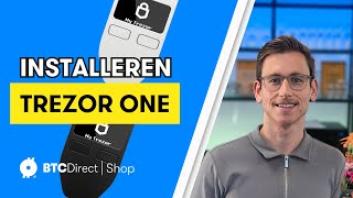 Trezor One installeren  Handleiding [upl. by Donelu]