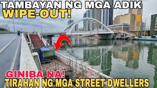 WIPEOUT TAMBAYAN NG MGA ADIK AT STREET DWELLERS GINIBA NA [upl. by Acherman]