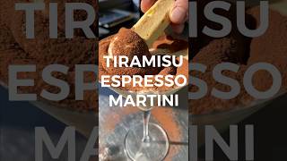 TRY THIS ESPRESSO MARTINI TIRAMISU 🤯 [upl. by Jilli]