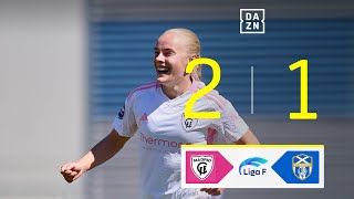 Madrid CFF vs Costa Adeje Tenerife 21  Resumen y goles  Highlights Liga F [upl. by Yecart384]