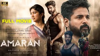 Amaran Full Movie in Hindi 2024  New Hindi Movie  Sivakarthikeyan  Sai Pallavi Review and Facts [upl. by Henderson]