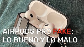 Un mes usando AirPods Pro FAKE Lo bueno y lo malo [upl. by Ecart634]