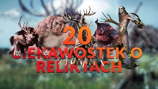 20 CIEKAWOSTEK O RELIKTACH  WIEDŹMIN [upl. by Ahsena219]