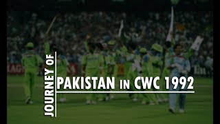 Journey of Pakistan in 1992 World Cup  A Tribute to Team Pakistan [upl. by Evin14]