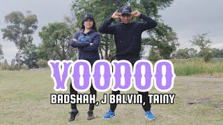 VOODOO 👻 BADSHAH J BALVIN TAINY  DANCE WORKOUT CHOREOGRAPHY Halloween Song [upl. by Vasquez705]