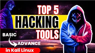 Mastering Kali Linux Top 5 Tools for Ethical Hackers  kali linux  ethical hacking  hacker vlog [upl. by Ytsur]