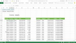 excel637  Budget versus Actual budżet kontra wykonanie  tabela przestawna [upl. by Wheelwright]